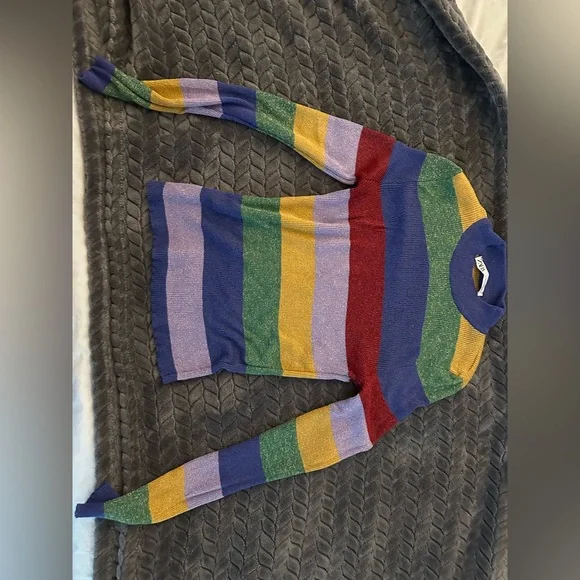 ZARA shimmering holiday sweather - Picture 2 of 3